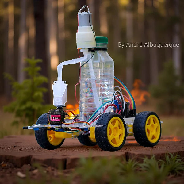 Guardião Verde - Robô Antichamas | Kit Arduino Educação STEAM