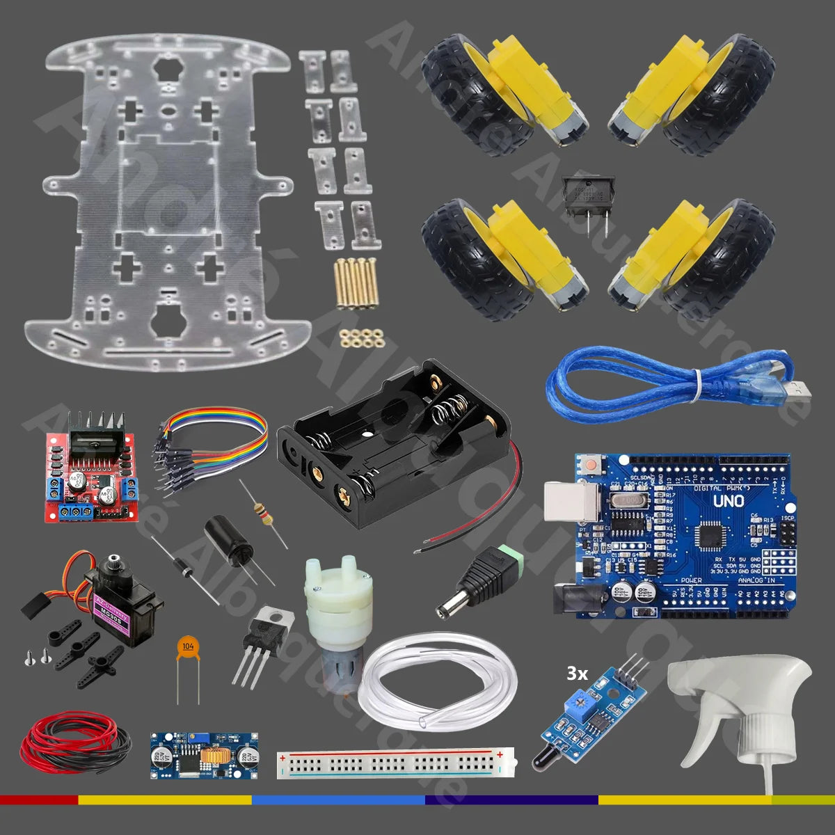 Guardião Verde - Robô Antichamas | Kit Arduino Educação STEAM