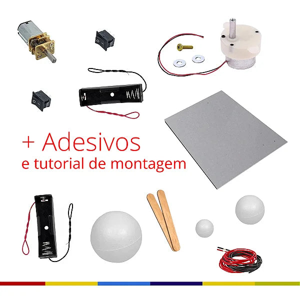 Sistema Solar - Translação e Rotação em Ação | Kit Ciências e Tecnologia