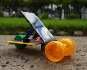 Carro Arco-íris DIY - Kit Robótica Sustentável para Educação Maker